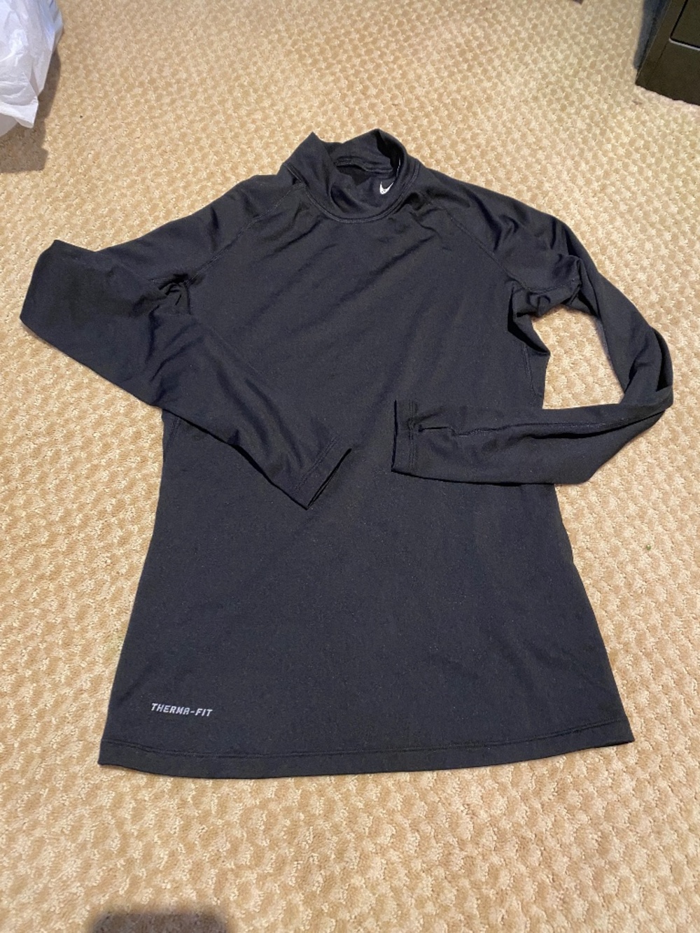 Nike PRO HYPERWARM MOCK 380997-010 medium fitted